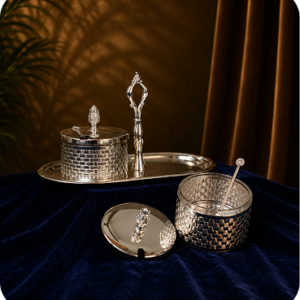 Luxury Silver Serving Set