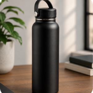 Modern Metal Flask